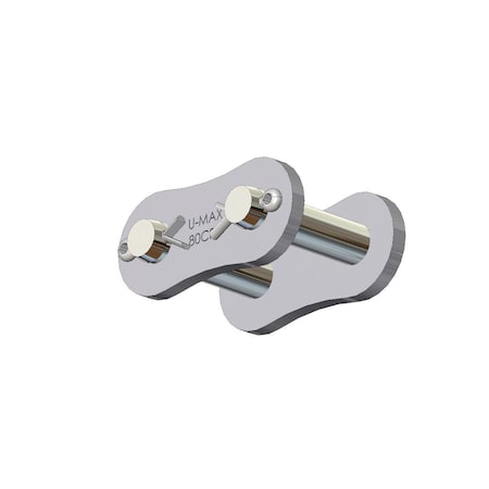 Senqcia Ultra-Max 80Crp Chrome Hardened Pin Cl Cp ASME/ANSI Std Single 1" Pit, PK5 80CRPUMCL